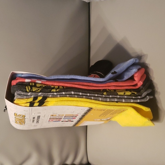 Peanuts 10 pack of low cut socks shoe size 4-10 NWT - Picture 3 of 8